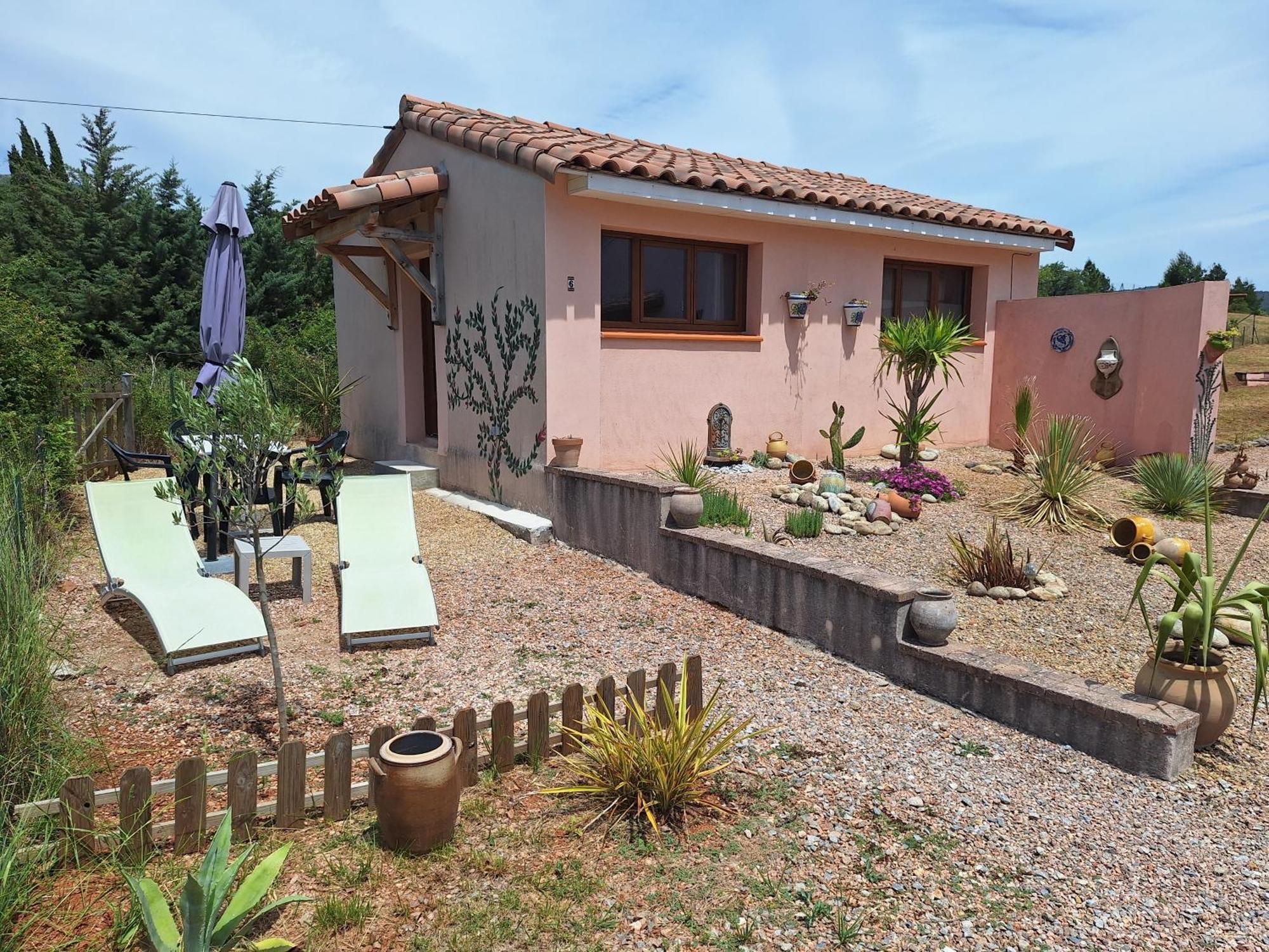 Studio " Le Fare Des Terres Rouges" Dans L Aude Arques  Kültér fotó